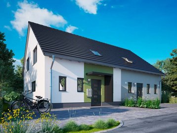 Doppelhaus-Behringen-116-Vordach-Links-Style